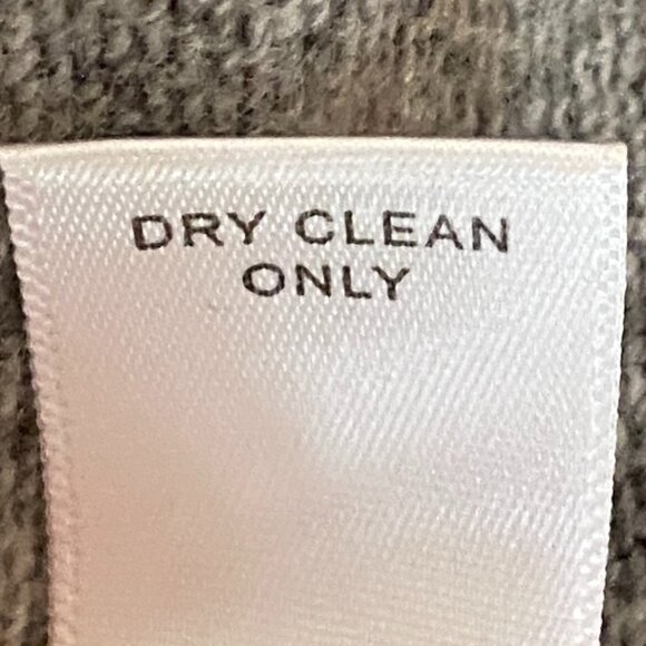 Banana Republic Wool Cashmere Cardigan Italian Ruffles Rosettes Fairy Feminine-S - Picture 12 of 12